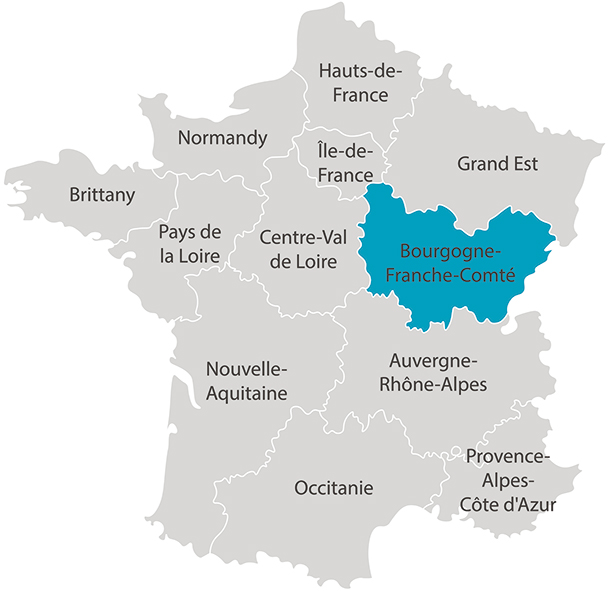 Bourgogne, Frankrike